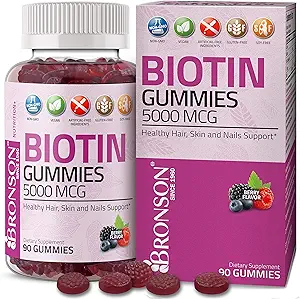 Bronson High Potency Biotin Gummies