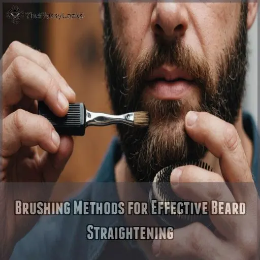 Brushing Methods for Effective Beard Straightening