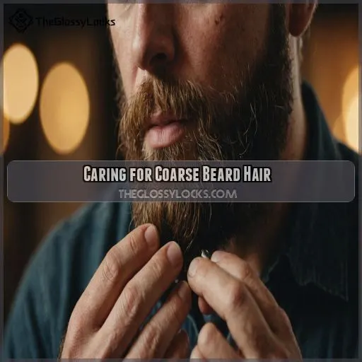 Caring for Coarse Beard Hair