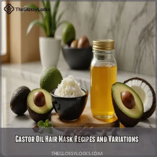 Castor Oil Hair Mask Recipes and Variations