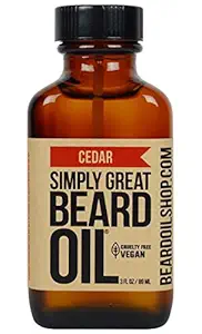 CEDAR Scented Beard Oil -