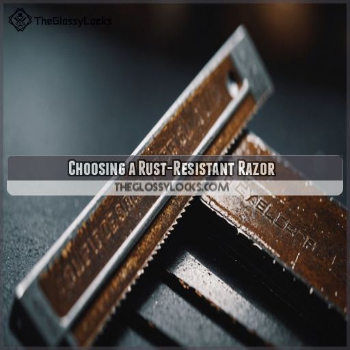 Choosing a Rust-Resistant Razor