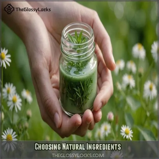 Choosing Natural Ingredients