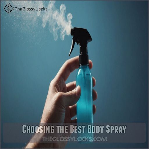 Choosing the Best Body Spray