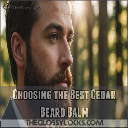 Choosing the Best Cedar Beard Balm