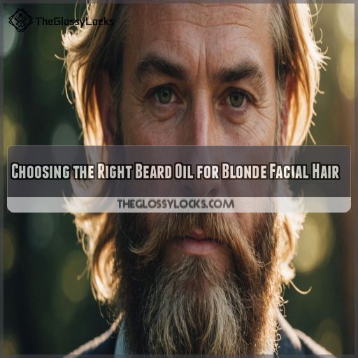 Choosing the Right Beard Oil for Blonde Facial Hair