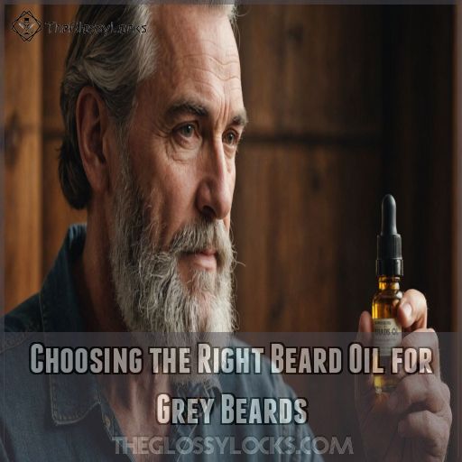 Choosing the Right Beard Oil for Grey Beards