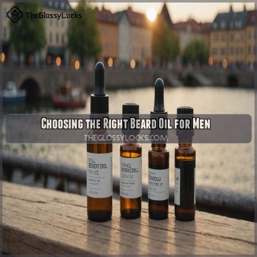 Choosing the Right Beard Oil for Men