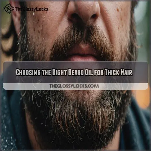 Choosing the Right Beard Oil for Thick Hair