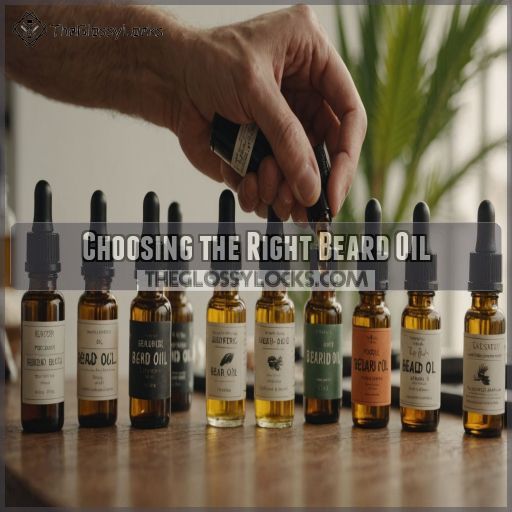 Choosing the Right Beard Oil