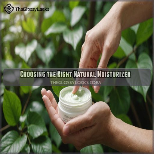 Choosing the Right Natural Moisturizer