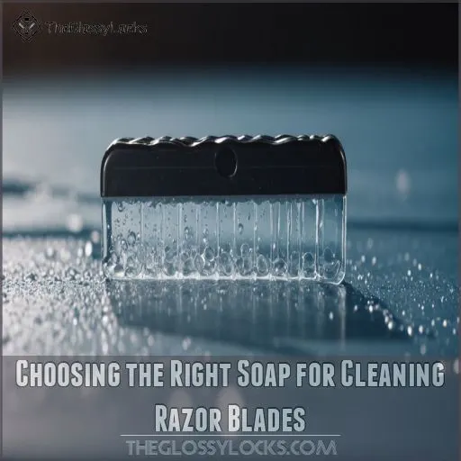 Choosing the Right Soap for Cleaning Razor Blades