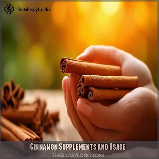 Cinnamon Supplements and Usage