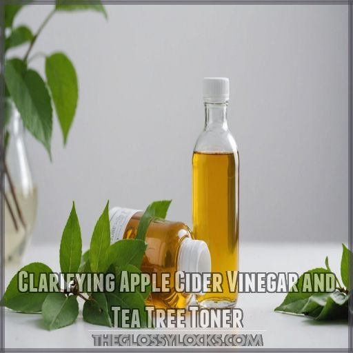 Clarifying Apple Cider Vinegar and Tea Tree Toner