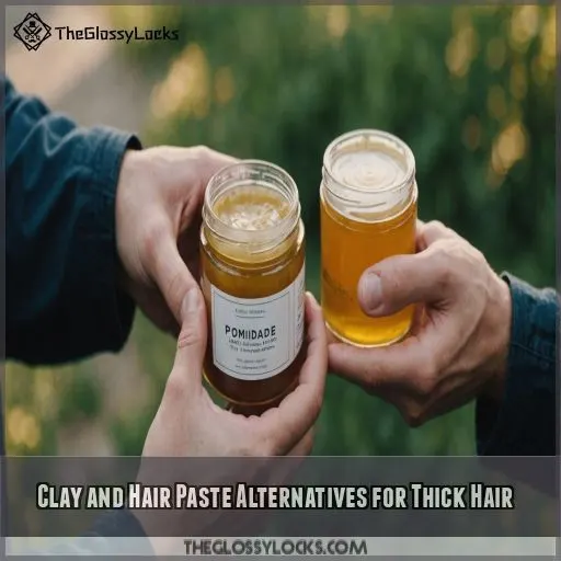 Clay and Hair Paste Alternatives for Thick Hair