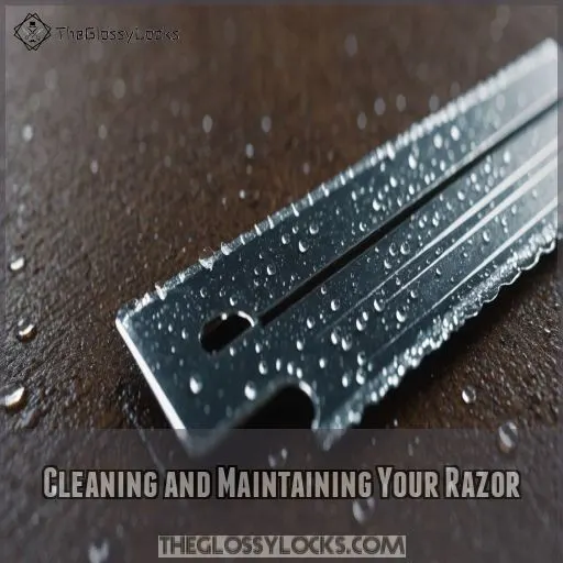 Cleaning and Maintaining Your Razor