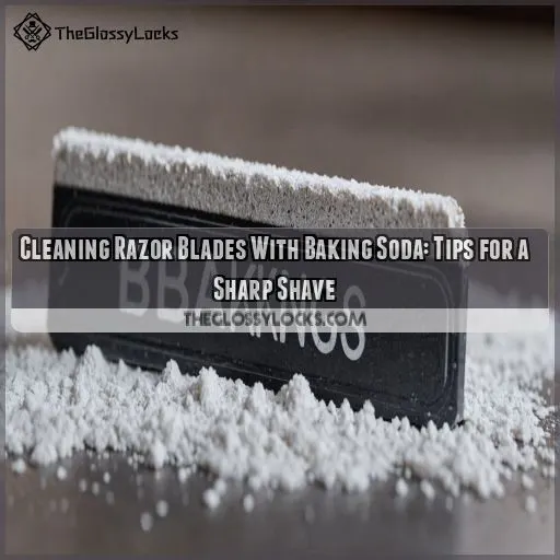 Cleaning Razor Blades with Baking Soda