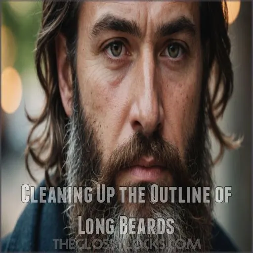 Cleaning Up the Outline of Long Beards