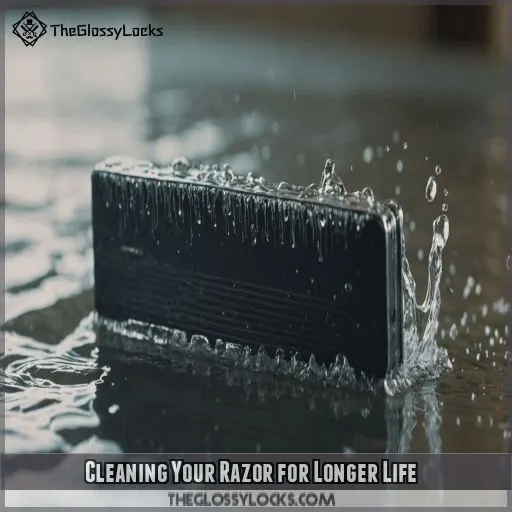 Cleaning Your Razor for Longer Life