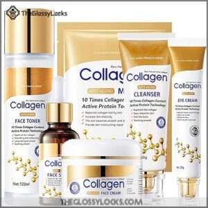 Collagen Skin Care Set, 6Pcs