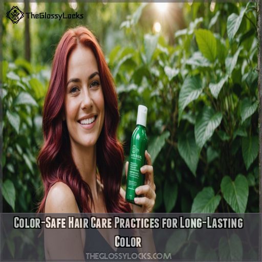 Color-Safe Hair Care Practices for Long-Lasting Color