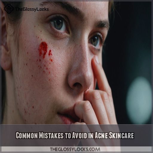 Common Mistakes to Avoid in Acne Skincare