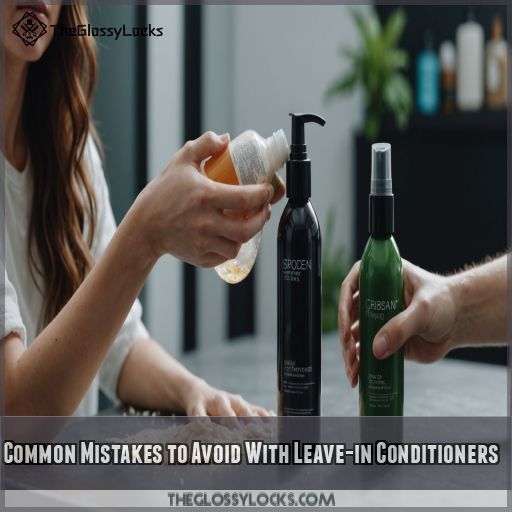 Common Mistakes to Avoid With Leave-in Conditioners