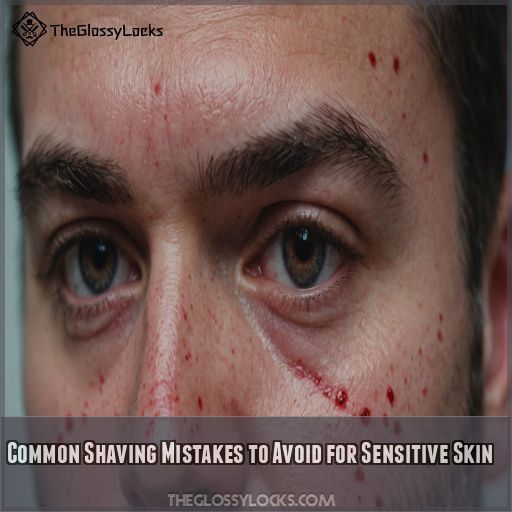 Common Shaving Mistakes to Avoid for Sensitive Skin