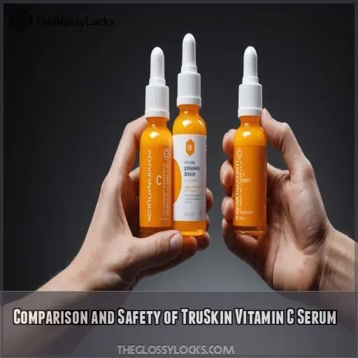 Comparison and Safety of TruSkin Vitamin C Serum