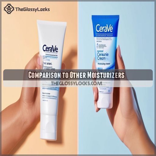 Comparison to Other Moisturizers