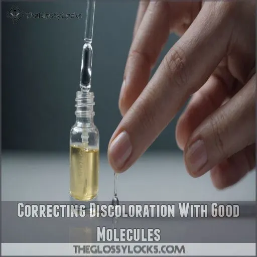 Correcting Discoloration With Good Molecules