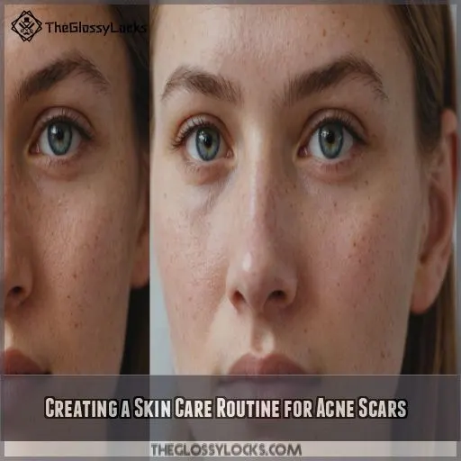 Creating a Skin Care Routine for Acne Scars