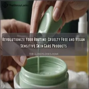 Cruelty free and vegan sensitive skin care products