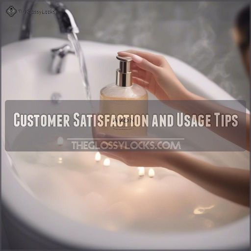 Customer Satisfaction and Usage Tips