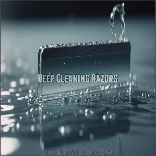 Deep Cleaning Razors