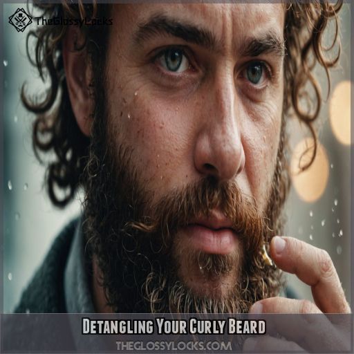 Detangling Your Curly Beard