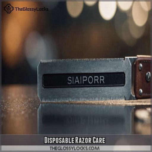 Disposable Razor Care