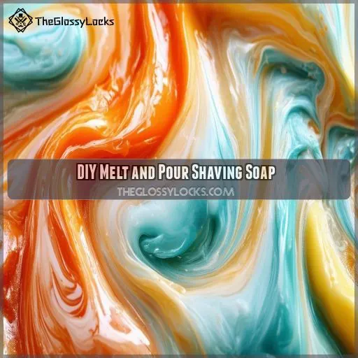 DIY Melt and Pour Shaving Soap