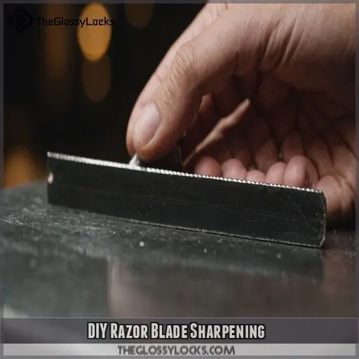 DIY Razor Blade Sharpening