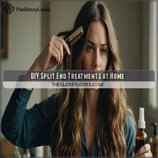 DIY Split End Treatments at Home