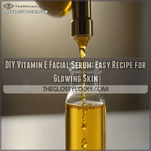 diy vitamin e facial serum