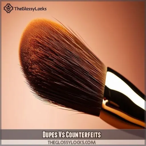 Dupes Vs Counterfeits