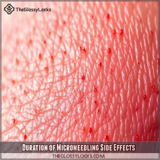 Duration of Microneedling Side Effects