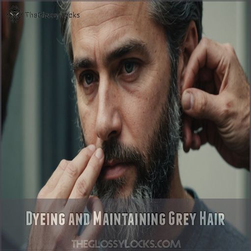 Dyeing and Maintaining Grey Hair