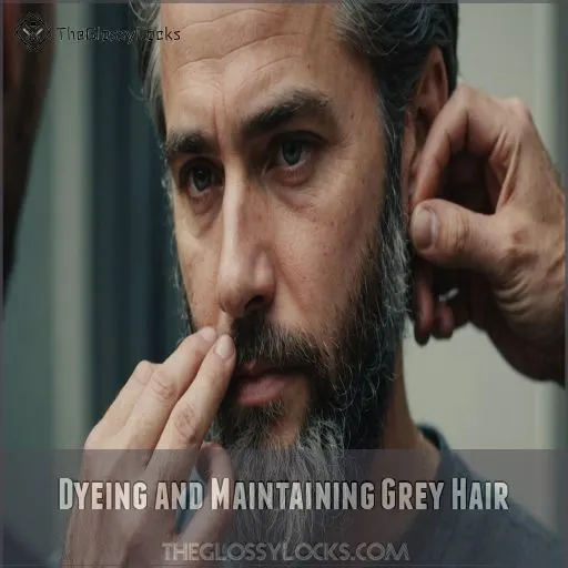 Dyeing and Maintaining Grey Hair