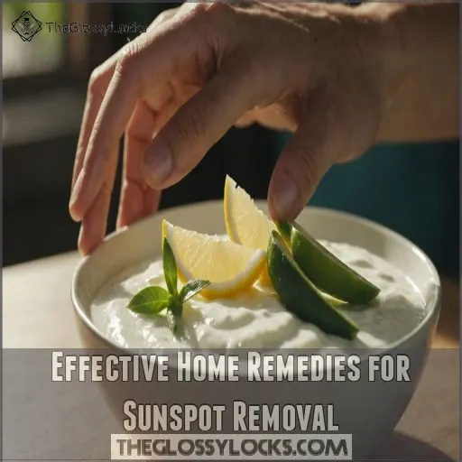 Effective Home Remedies for Sunspot Removal