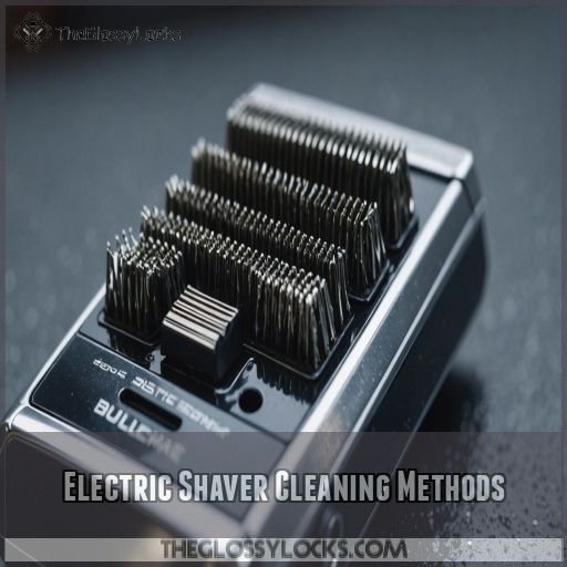 Electric Shaver Cleaning Methods