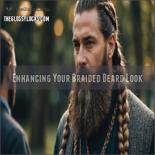 Enhancing Your Braided Beard Look