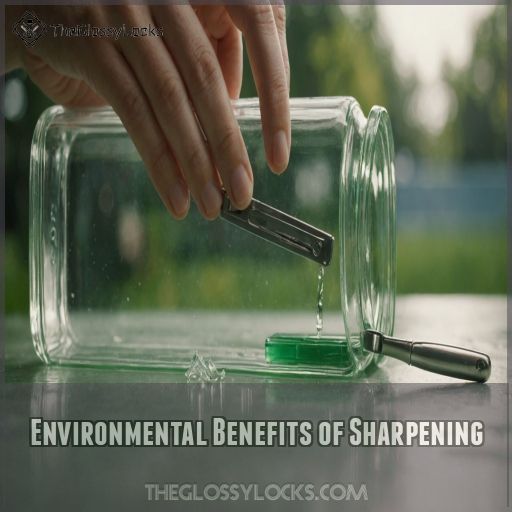 Environmental Benefits of Sharpening