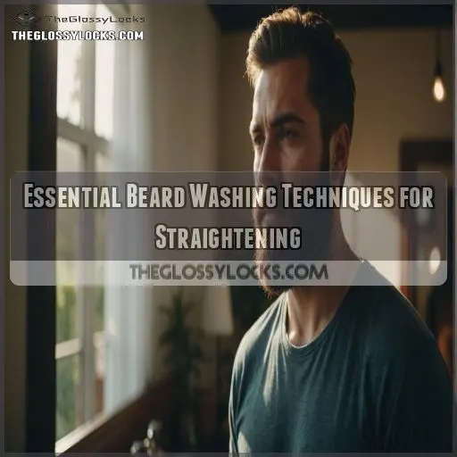 Essential Beard Washing Techniques for Straightening